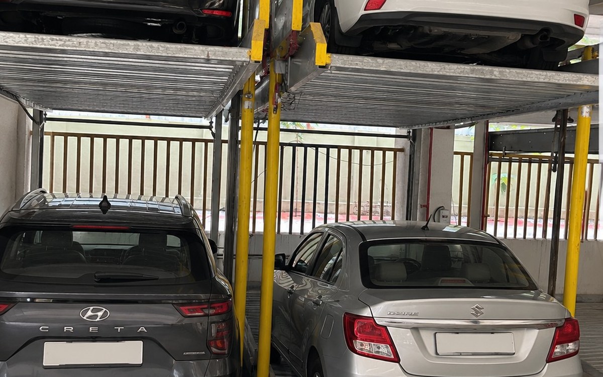 Stack car parking system